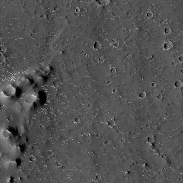 Dunas de Marte captadas por Tianwen 1. Foto: CNSA