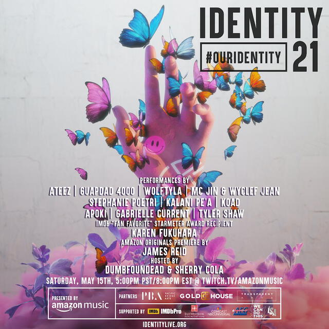 Cartel de Identity 2021. Foto: Amazon