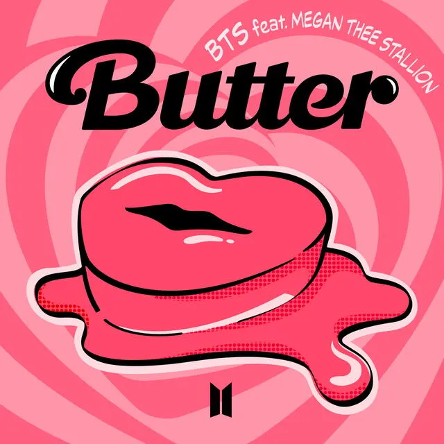 Portada oficial de "Butter" remix. Foto: HYBE