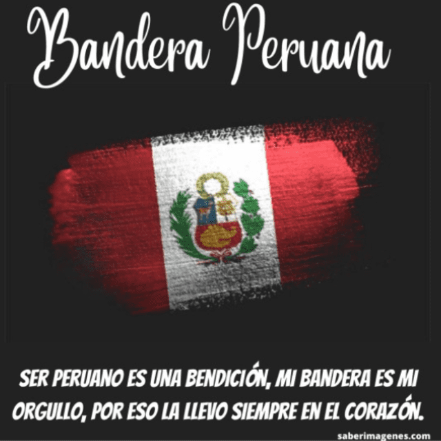 Imágenes para compartir en el Día de la Bandera del Perú