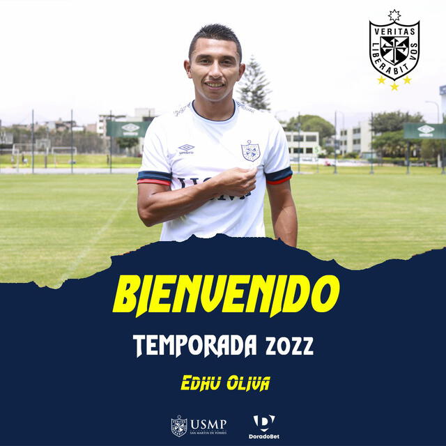 Oliva tiene 26 años y fue campeón con Alianza Lima en el año 2021. Foto: San Martín twitter