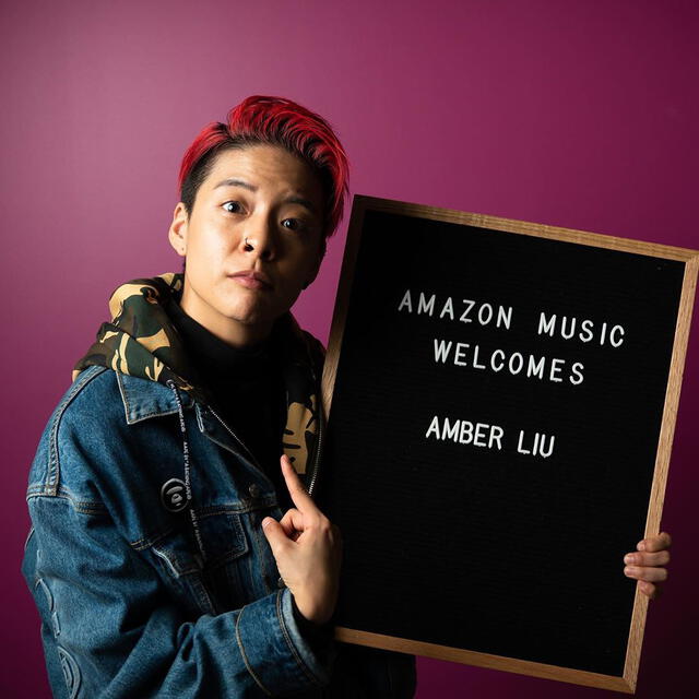 Amber publicó esta fotografía en Instagram el 25 de enero 2020, celebrando su ingreso al “Asian American Mix” playlist de Amazon Music.