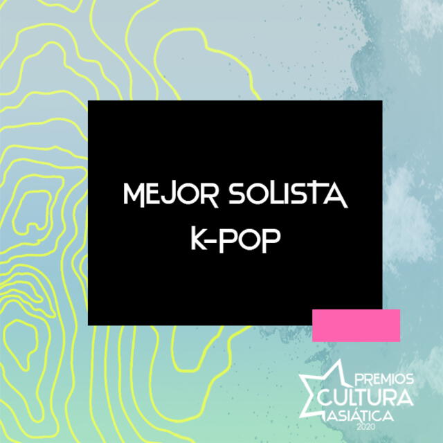 PCA 2020 - Mejor solista K-pop