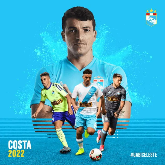 Gabriel Costa estuvo varias temporadas en tienda rimense. Foto: Sporting Cristal