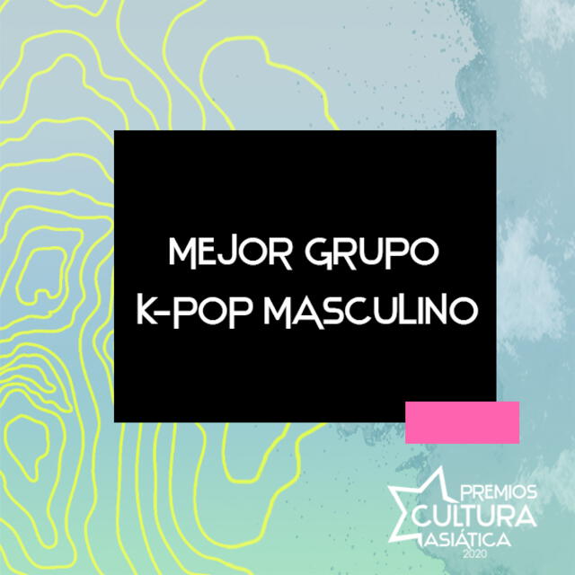 PCA 2020 - Mejor grupo K-pop masculino