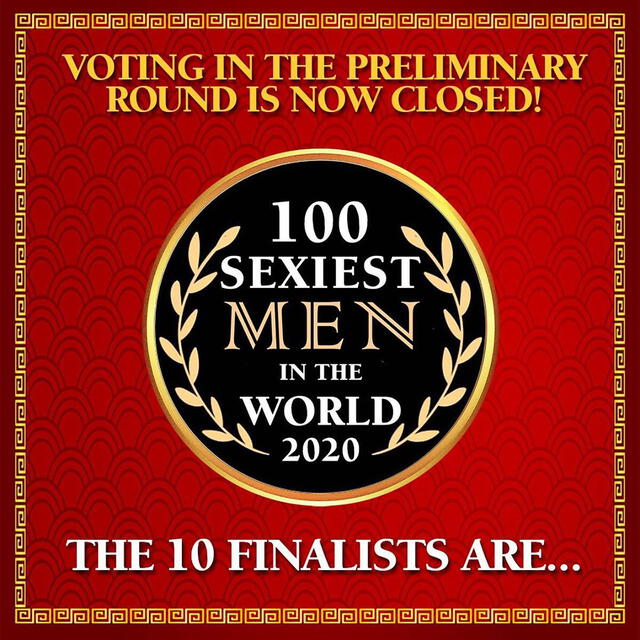 100 hombres sexies del mundo 2020, Starmometer Instagram