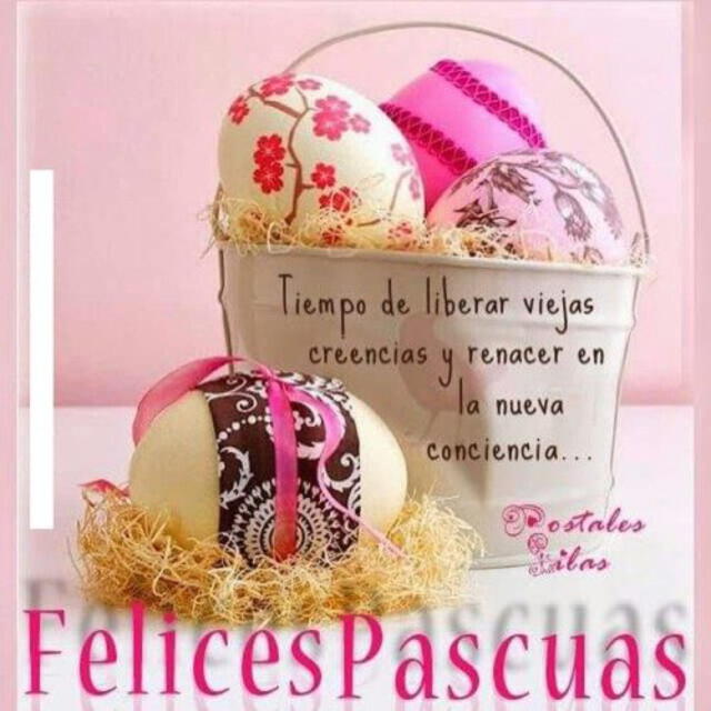 Tarjeta de Pascua. Foto: Ideas Nuevas Net