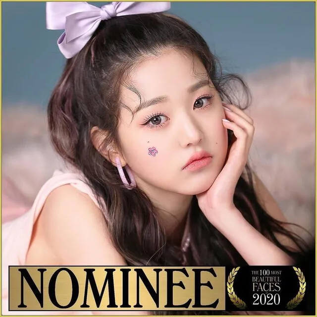 El 20 de junio, WONYOUNG (IZ*ONE) fue nominada a The 100 Most Beautiful Faces of 2020. Crédito: Instagram TC Candler