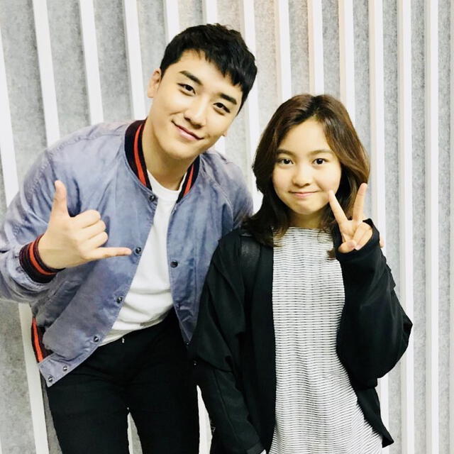 Seungri de BIGBANG publicó esta fotografía junto a Kal So Won. Instagram, 17 de abril, 2018.