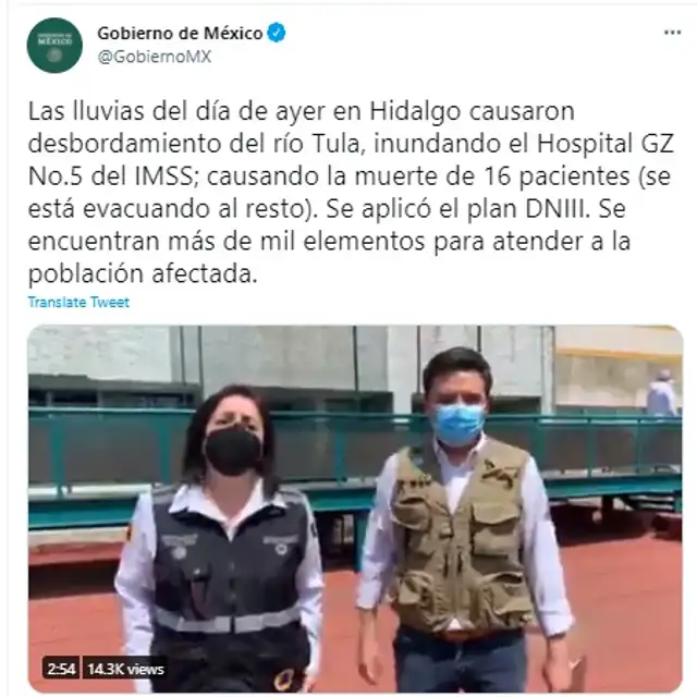 Foto: captura de Twitter Foto: captura de Twitter