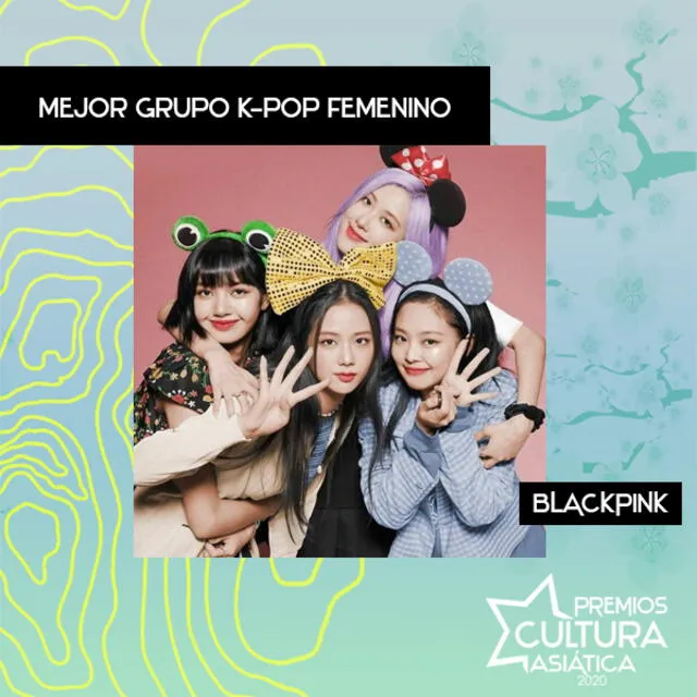 BLACKPINK es una de las nominados a Mejor grupo K-pop femenino en los PCA 2020. Foto: YG Ent.