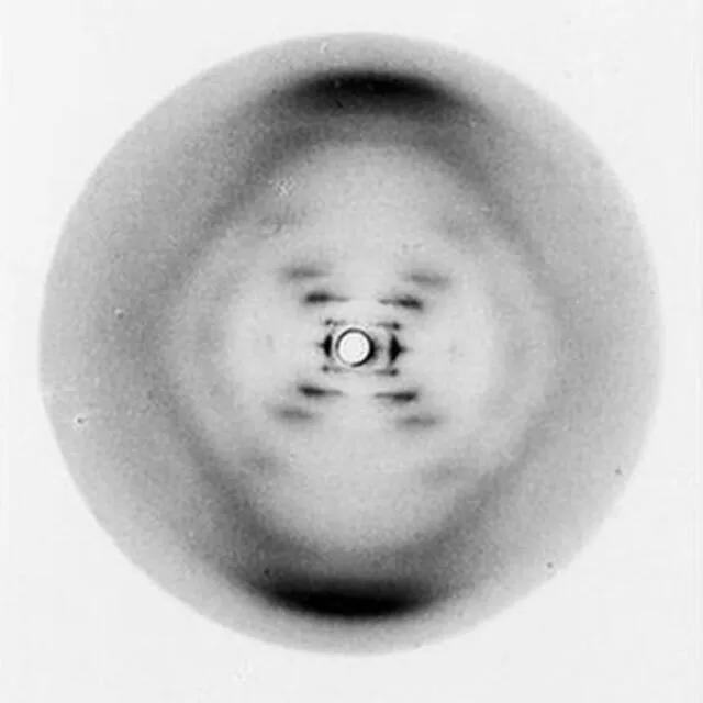 La histórica Foto 51 determinó por primera vez cómo era la estructura del ADN. Foto: King's College of London
