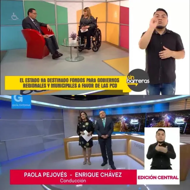Capturas a TV Perú.