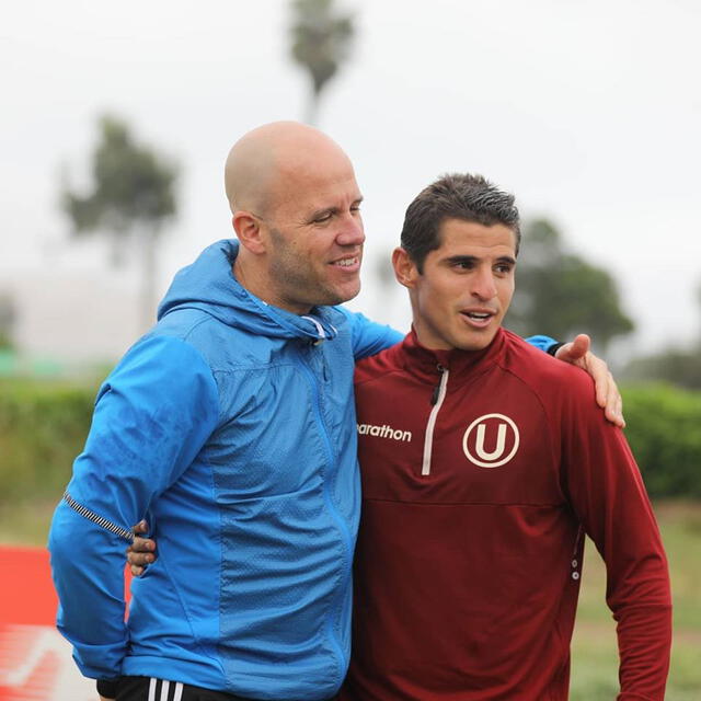 Gian Marco junto a Aldo Corzo.