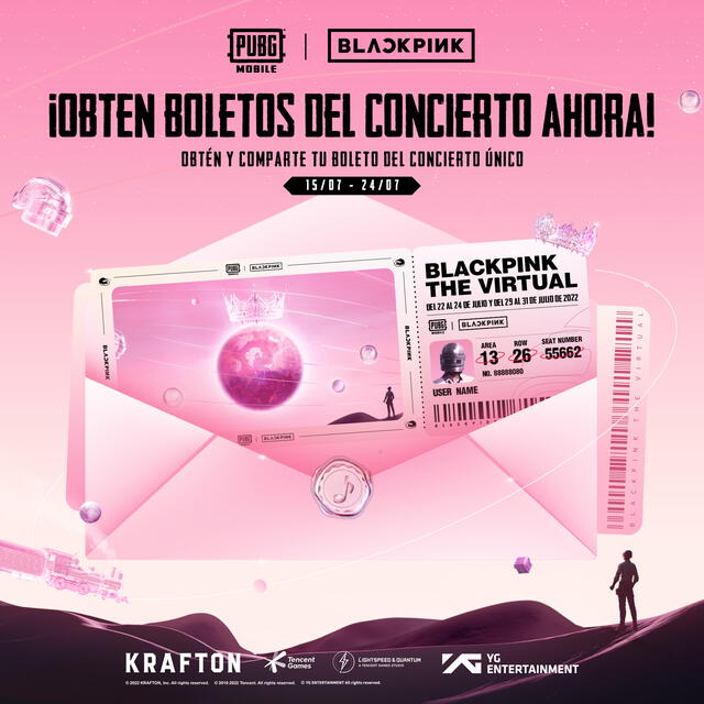 BLACKPINK: boletos para el concierto virtual en PUBG.