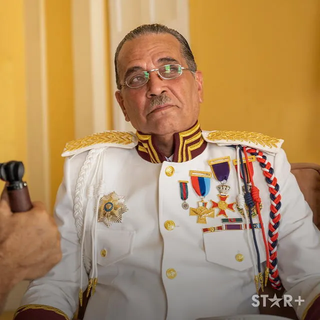 Luis Alberto García como el dictador dominicano Rafael Leónidas Trujillo. Foto: Twitter/@StarPlusLA