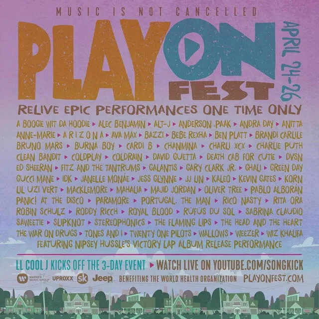 Play On Fest EN VIVO - artistas