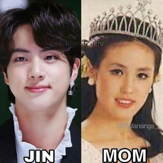 BTS Bangtan ARMY Jin Seokjin Mamá