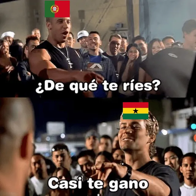 Triunfo de Portugal ante Ghana