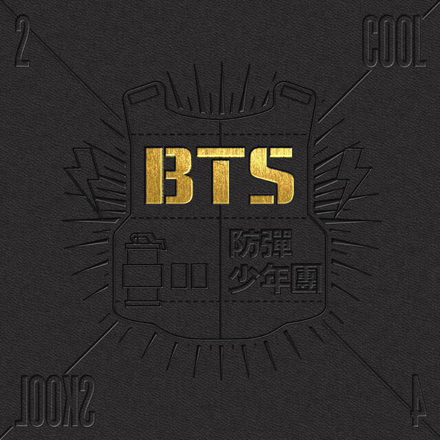 Portada del álbum "2 Cool 4 Skool" de BTS. Foto: HYBE