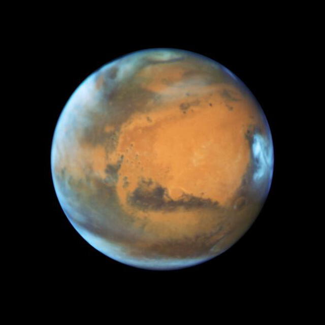 Planeta Marte, foto capturado por la Nasa en el 2016