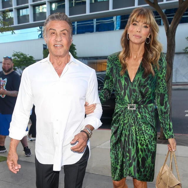 Sylvester Stallone y Jennifer Flavin