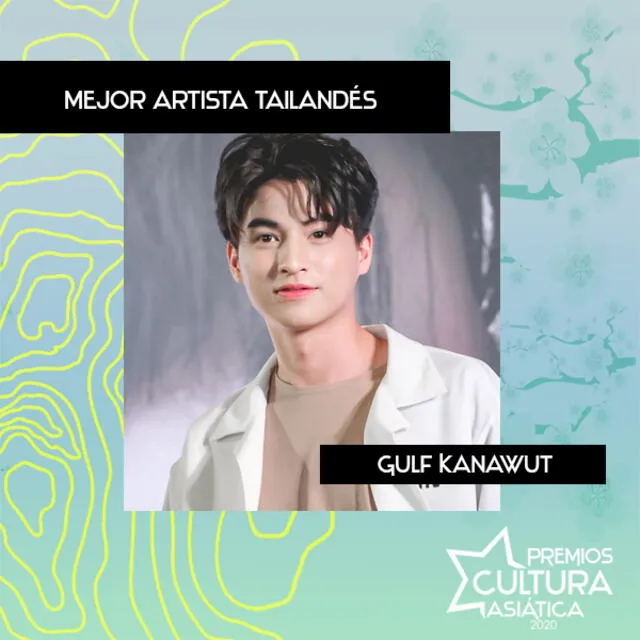 Gulf Kanawut es uno de los nominados a Mejor artista taildandés en los PCA 2020. Foto: composición LR / Instagram Gulf Kanawut