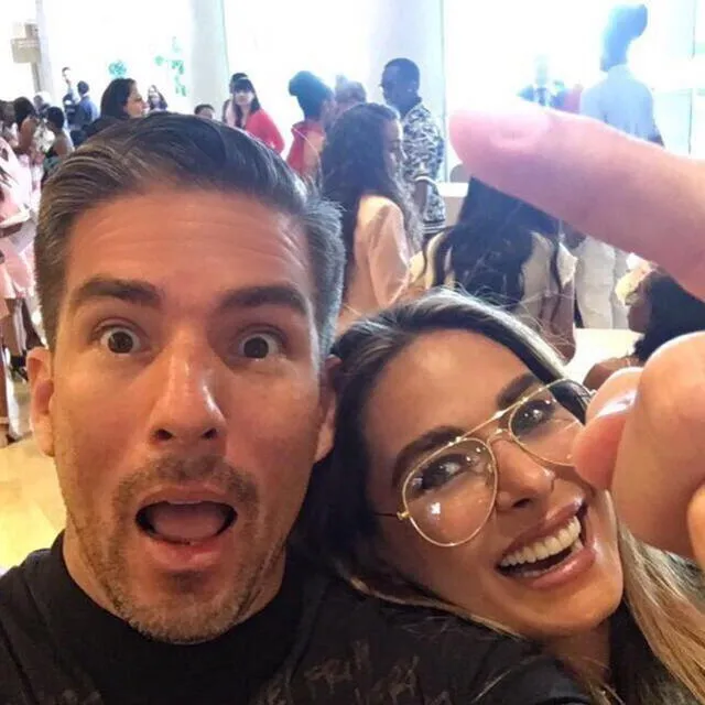 Galilea Montijo y su esposo Fernando Reina Iglesias