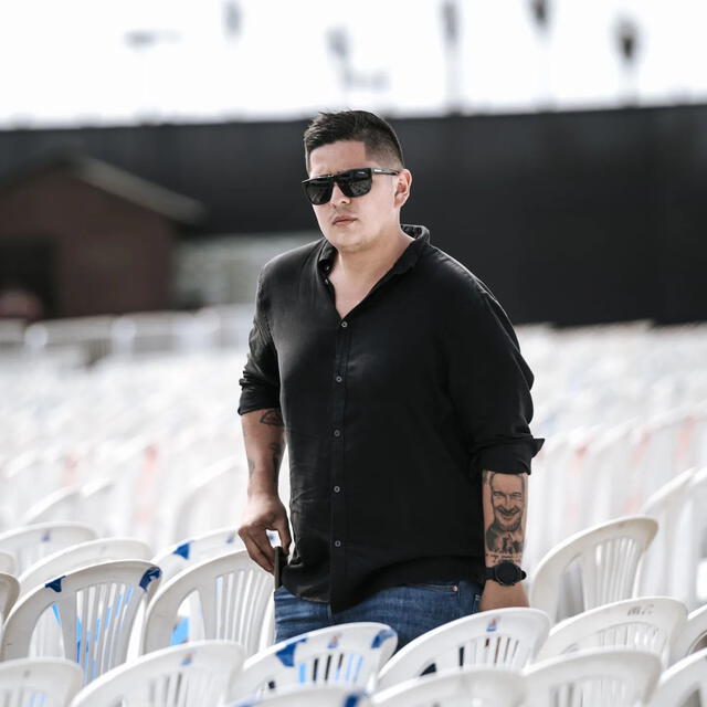 Mario Cortéz, miembro de Hablando Huevadas. Foto: Instagram