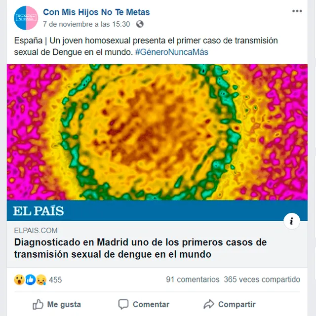 Noticia es actual, pero texto de publicación de CMHNTM es falso.