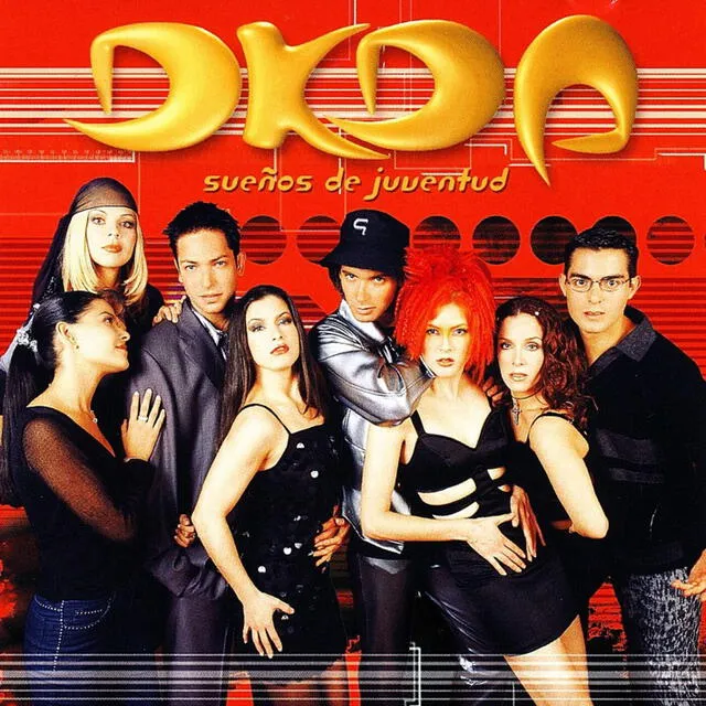 DKDA fue un grupo mexicano que surgió como grupo ficticio en la telenovela del mismo nombre en reemplazo de Timbiriche. Foto: Televisa.