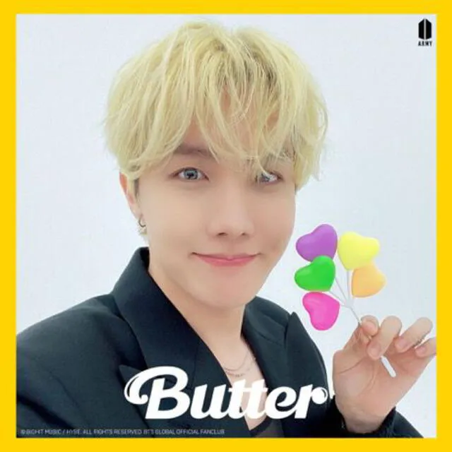 Imagen conceptual de J-Hope de BTS para "Butter". Foto: BIG HIT
