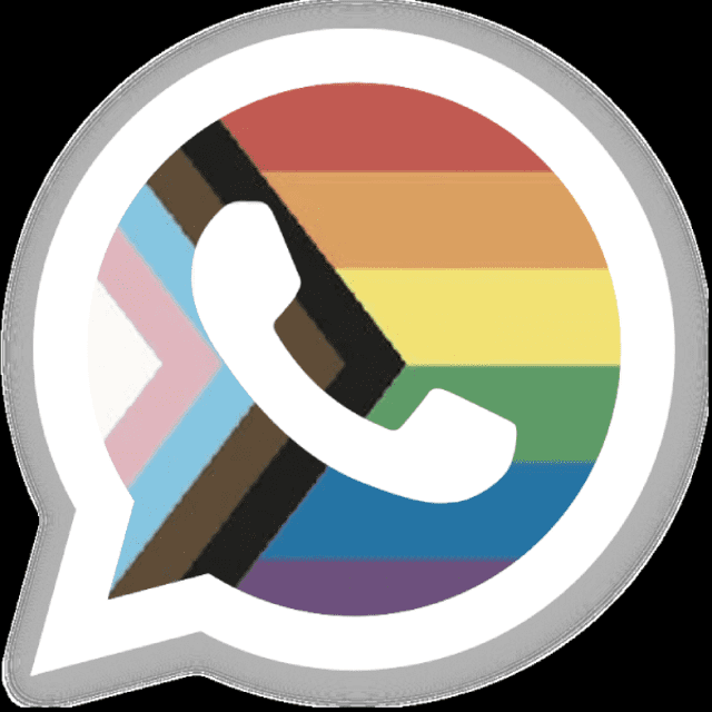 WhatsApp: 5 opciones de logo para celebrar el Mes del Orgullo con banderas de la diversidad