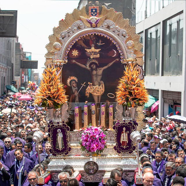 ¿Cuándo sale el Señor de los Milagros Fechas y recorridos de octubre por el Señor de los Temblores? Foto: Municipalidad de Miraflores