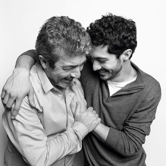 Ricardo y Chino Darín. Foto: Instagram