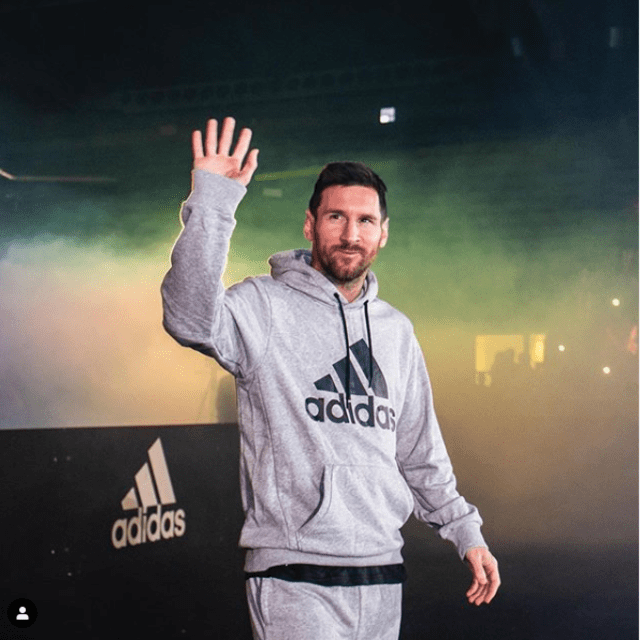Última foto de Messi en Instagram: 12 de diciembre