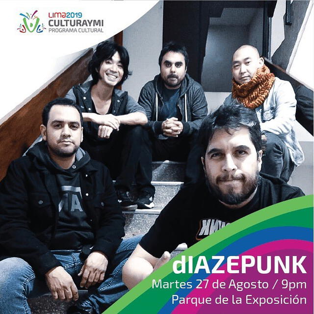 Diazepunk se presentó en "Festival Culturaymi".