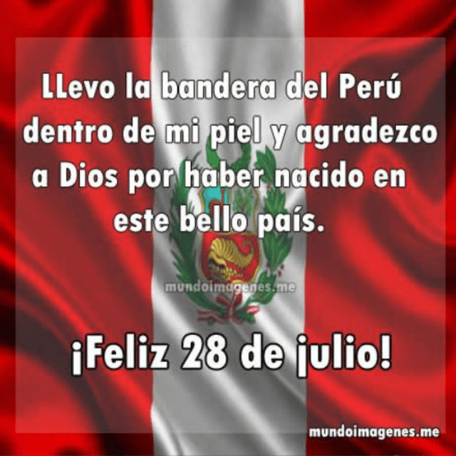 Frases del Día de la Bandera del Perú para compartir en redes sociales