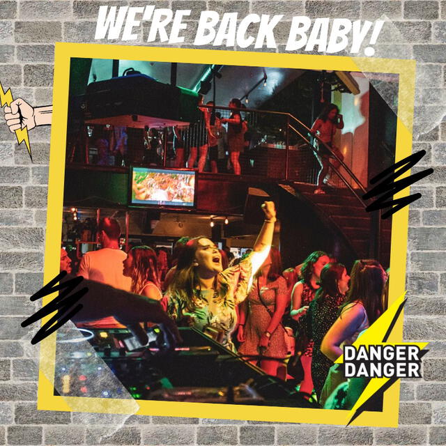 Danger Danger usó esta imagen para realizar la fiesta. Foto: Facebook/Danger Danger