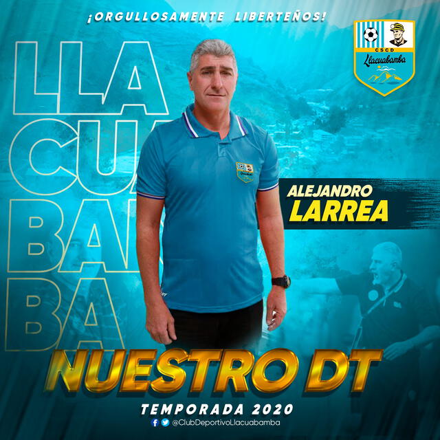 Alejandro Larrea: DT Llacuamba