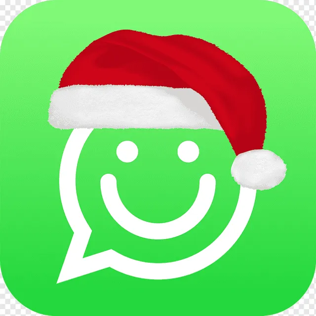  Hay muchos diseños de WhatsApp navideño. Foto: captura   