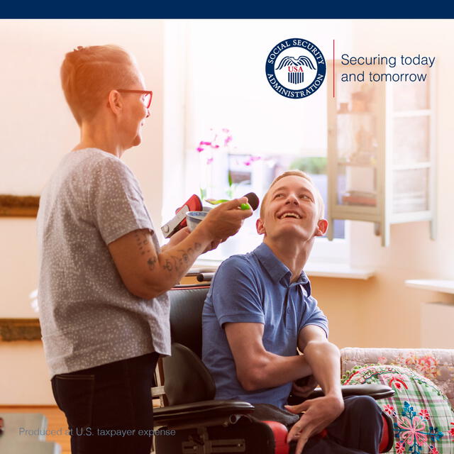  El seguro social de los Estados Unidos brinda asistencia a las personas con discapacidades. Foto: SSA   