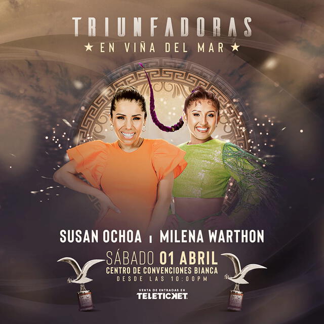 Susan Ochoa y Milena Warthon se presentarán en el Centro de Convenciones Bianca, en Barranco. Foto: Facebook / Susan Ochoa   