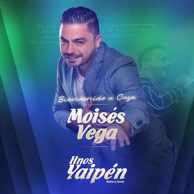 Moisés Vega fue anunciado oficialmente por los Hermanos Yaipén. Foto: Hermanos Yaipén/Facebook    