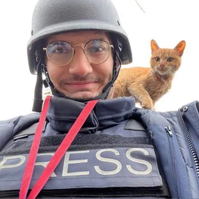 Arman Soldin, experimentado periodista camarógrafo, tenía de 32 años. Foto: AFP   