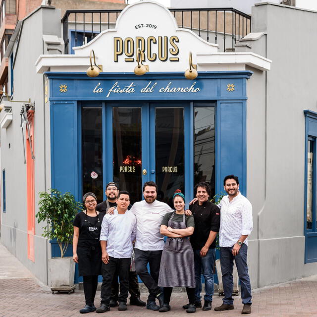  Giacomo Bocchio fundó su restaurante de especialidad "Porcus". Foto: Porcus/Facebook<br><br>    