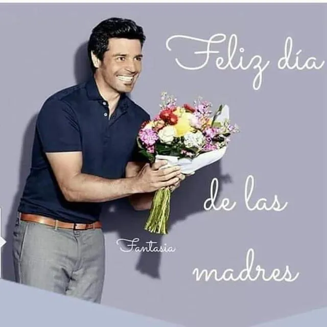  Imágenes por el Día de la Madre de Chayanne. Foto: difusión   