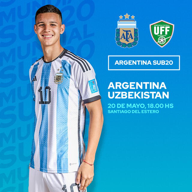 A que juega Argentina SUB 20