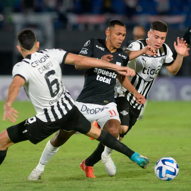 Alianza Lima ganó 2-1 a Libertad en Paraguay. <strong>Foto: Libertadores</strong>   