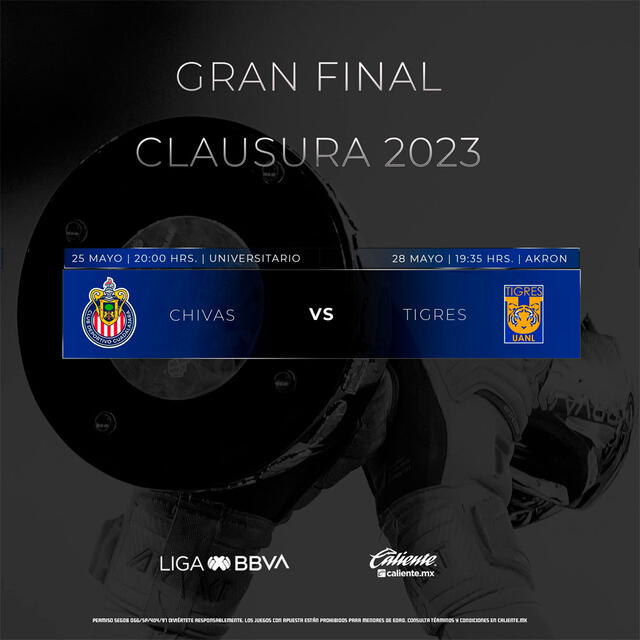 Horarios de la Final del Clausura de la Liga MX 2023. Foto: LigaBBVAMX / Twitter 
